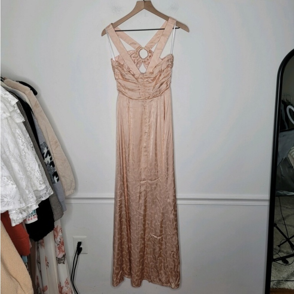 Majorelle Peach Giannina Gown -NWT Size S - Picture 3 of 6